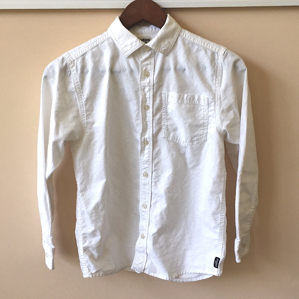 White cotton shirt